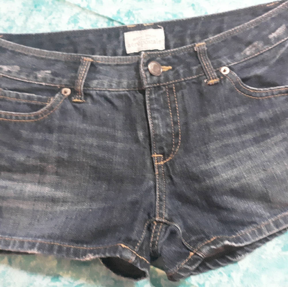 Denim shorts